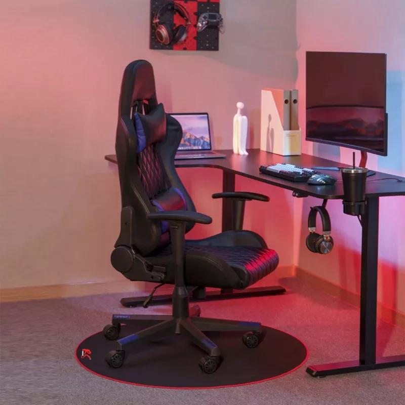 NanoRS Mata Pod Fotel Gamingowy RS172, Juoda, Priedai valdikliui
