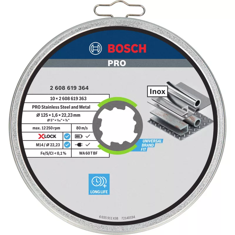 Gręžtuvas Bosch 2608619364 — 4 mm skersmens, tiesiu kotu