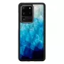 Apsauginis dėklas iKins Samsung Galaxy S20 Ultra, mėlynas ežeras/juodas