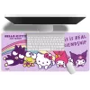 Pelėdos kilimėlis vaikams Euroswan 80×30 cm Hello Kitty, didelis staltiesinis kilimėlis pelei ir klaviatūrai