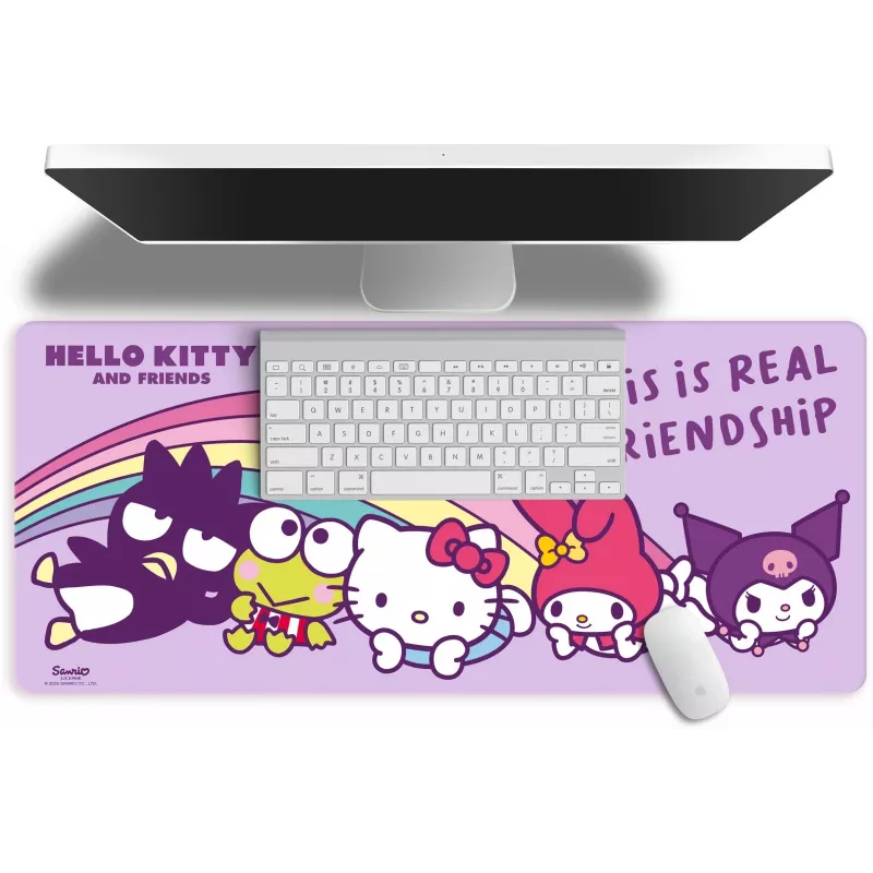 Pelėdos kilimėlis vaikams Euroswan 80×30 cm Hello Kitty, didelis staltiesinis kilimėlis pelei ir klaviatūrai