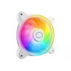 Cooler Master MasterFan MF120 Halo2 White Edition MFL-B2DW-21NP2-R2 120 mm ARGB ventiliatorius kompiuterio korpusui, 27 dB, 51,88 CFM, baltas