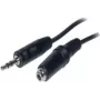 S/CONN 3,5 mm – 3,5 mm 1,5 m garso kabelis juodas ShiverPeaks