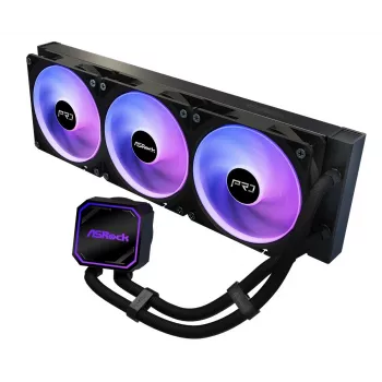 ASROCK Pro 360 ARGB Black 360 mm skystas aušinimas CPU