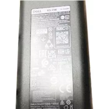 Nešiojamo kompiuterio maitinimo adapteris Dell 65W USB-C Power Delivery V2TJ7, kompaktiškas dizainas