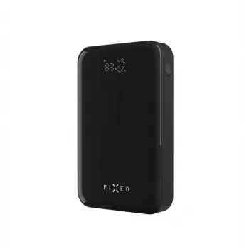 Power bank FIXED Zen 20 Pro su LCD ekranu — 20000 mAh, keli USB išėjimai