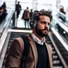Ausinės Laudberg H1B su aktyviu triukšmo slopinimu ir Bluetooth