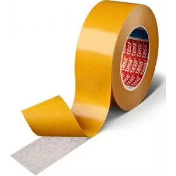 Lipni juosta Tesa 51570, skaidri, sintetinė guma, 50 m × 25 mm, 0,11 mm storio, naudojimui patalpose