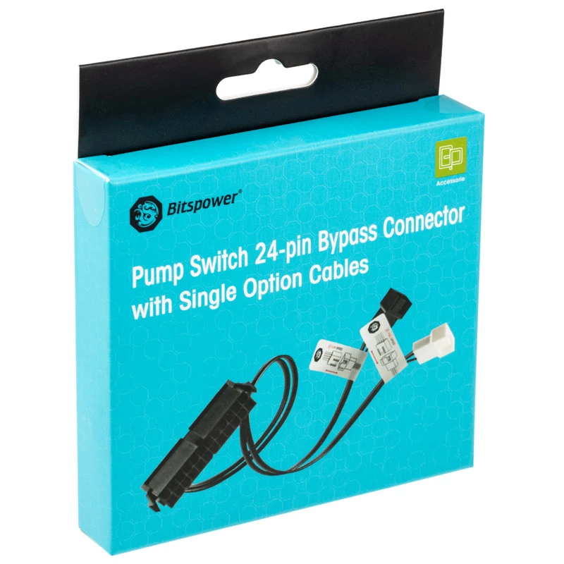 BitsPower 24 kontaktų ATX tiltas/testeris su ventiliatoriaus jungtimi BPTA‑PSC‑SOC
