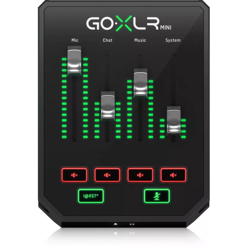 TC Helicon Go XLR Mini – garso maišytuvas ir garso sąsaja