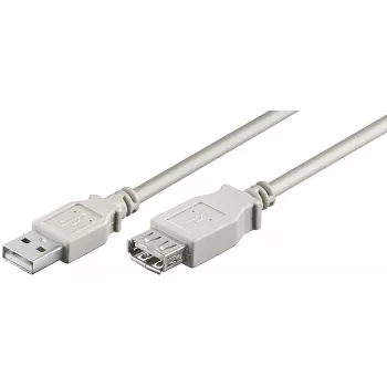 MicroConnect USB ilginimo laidas, USB (A) kištukas – USB (A) lizdas, 5 m
