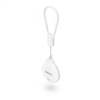 HAMA Item Finder 00185815 Bluetooth raktų ieškiklis Apple Find My programėlei, baltas