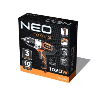 NEO tools 04-720 akumuliatorinis suktuvas / smūginis veržliasukis