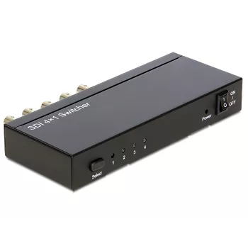 DeLOCK 93251 SDI/BNC vaizdo jungiklis 4×1