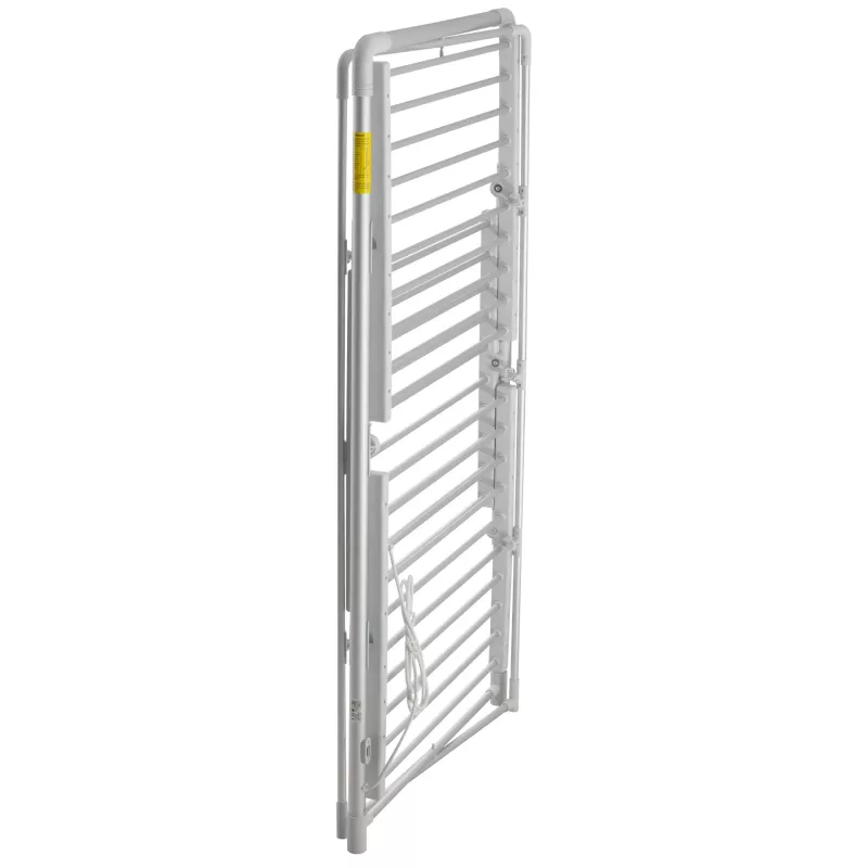 Elektrinis sulankstomas drabužių džiovintuvas Adler AD 7829 — 300 W, 148×52×90 cm, baltas, laisvai pastatomas