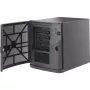 Kompiuterio korpusas Supermicro CSE-721TQ-350B2 Mini Tower juodas