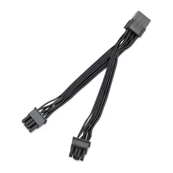 Vandens skirstytuvas EK Water Blocks EK-Loop OmniLink 2-Way 100mm — dviejų krypčių skysčio aušinimo skirstytuvas, 100 mm tarpas