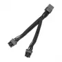 Vandens skirstytuvas EK Water Blocks EK-Loop OmniLink 2-Way 100mm — dviejų krypčių skysčio aušinimo skirstytuvas, 100 mm tarpas