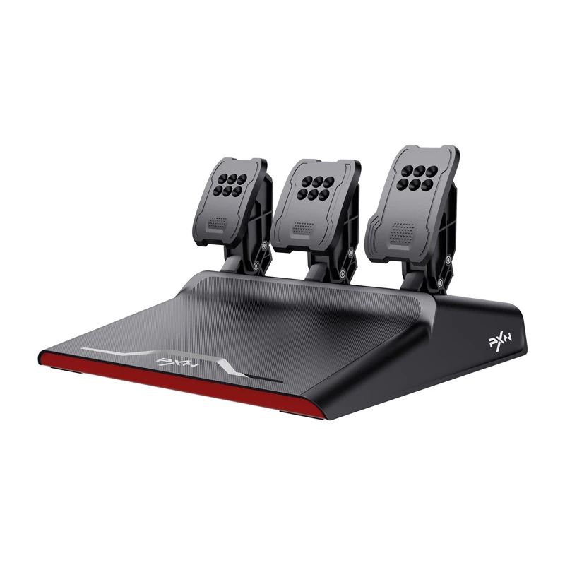 Vairo ir pedalų rinkinys PXN V10 Pro, PC, PS4, Xbox One, Xbox Series X|S, grįžtamojo ryšio, USB