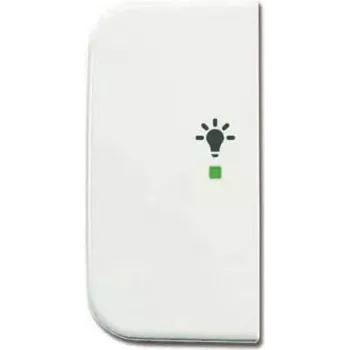 Wippe 1-fach Symbol Licht alpinweiß 6231-21-214 (6220-0-0090)