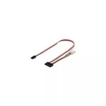 Wentronic Goobay SATA kabelis 2in1 duomenų signalas + maitinimo adapteris, 0.5 m, 1.5/3/6 Gbit/s (68175)