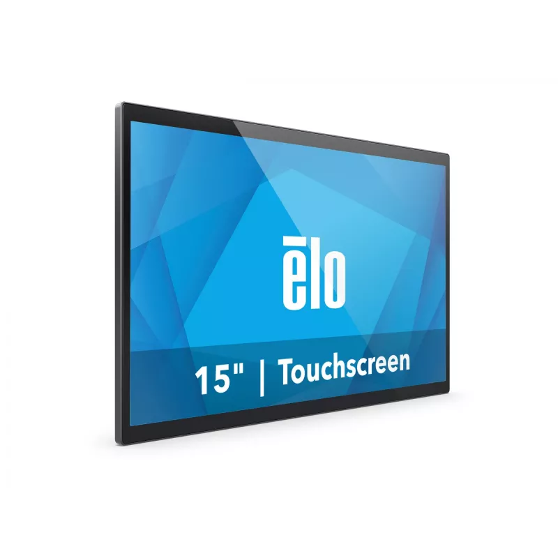 Elo 1504LS 38,1 cm (15'') jutiklinis monitorius, projekcinis talpinis, 10 taškų, Full HD, USB-C, pilnas komplektas, pilka