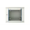 Extralink sieninis RACK spintos korpusas 9U 600x600 AZH pilkas, varstomas