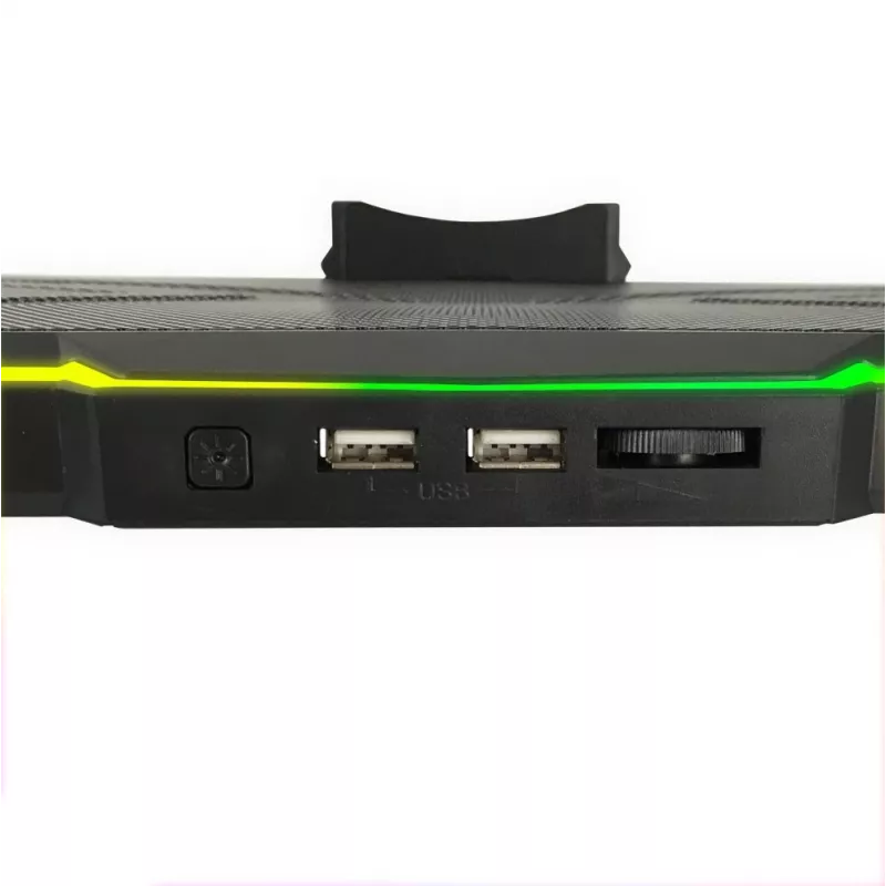 Aušintuvas nešiojamam kompiuteriui ESPERANZA EGC110 43,2 cm (17 colių), 1 ventiliatorius 18 cm, 800 RPM, 63 CFM, USB 2.0, juodas