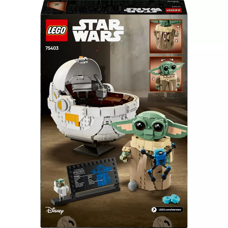 LEGO STAR WARS 75403 Grogu su Hover Pram