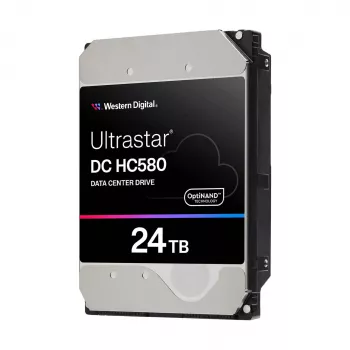 Standusis diskas Western Digital 24 TB 3.5 colio Serial ATA Ultrastar DC HC580