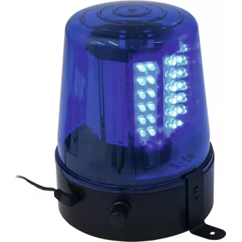 LED policinė lemputė EUROLITE 51931472, 108 šviesos diodų, mėlyna, 4 W