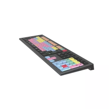 Logickeyboard ASTRA 2 USB QWERTY klaviatūra, juoda, pilno dydžio, 104 klavišai