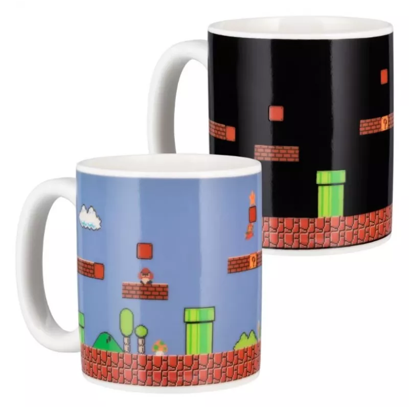 Paladone Super Mario Bros puodelis su šilumos efektu