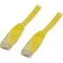 Deltaco UTP Cat6 RJ-45 RJ-45 3 m geltonas tinklo kabelis