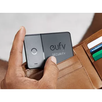 GPS sekiklis Eufy SmartTrack Card juodas universalus baterijos veikimo laikas 26280 h