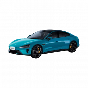 Lieto modelio automobilis Xiaomi SU7 1:18 – surinktas klasikinis automobilis, 278×108×81,5 mm