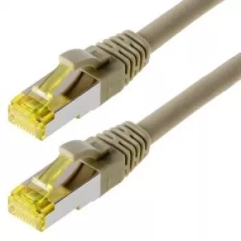 Tinklo kabelis Helos CAT6 S/FTP (PIMF) 0,5 m pilkas