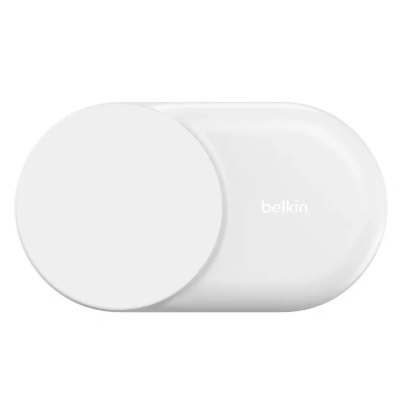 Belaidis Qi2 įkroviklis Belkin, USB, greitas įkrovimas, baltas, 1,5 m