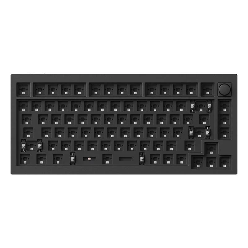 Mechaninė klaviatūra Keychron Q1 HE RGB Hot-Swappable Wireless Carbon Black