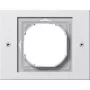 Gira TX_44 White elektros instaliacijos rėmelis, termoplastikas, 110×86 mm, įprastinio dizaino