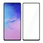 Grūdinto stiklo apsauginis stikliukas Tellur Samsung S10 Lite – pilnas klijavimas, draugiškas dėklui, juodas
