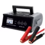 Akumuliatoriaus įkroviklis QOLTEC 52514 — 12V/24V, 25A, AGM/GEL/SLA akumuliatoriams su LCD ekranu