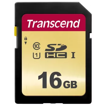 „Transcend 16 GB SDHC UHS-I 500S“ atminties kortelė