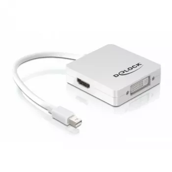 Vaizdo kabelio adapteris DeLOCK 61768 Mini DisplayPort – DisplayPort / DVI / HDMI 0,24 m