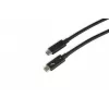 Thunderbolt kabelis Lenovo 4Z51A40455 — 2 m, 40 Gbit/s, kištukas–kištukas, juodas