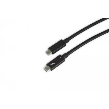 Thunderbolt kabelis Lenovo 4Z51A40455 — 2 m, 40 Gbit/s, kištukas–kištukas, juodas