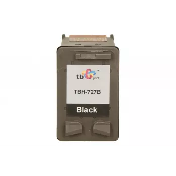 Rašalo kasetė TBH-727B (HP Nr. 27-C8727A) juoda perdirbta