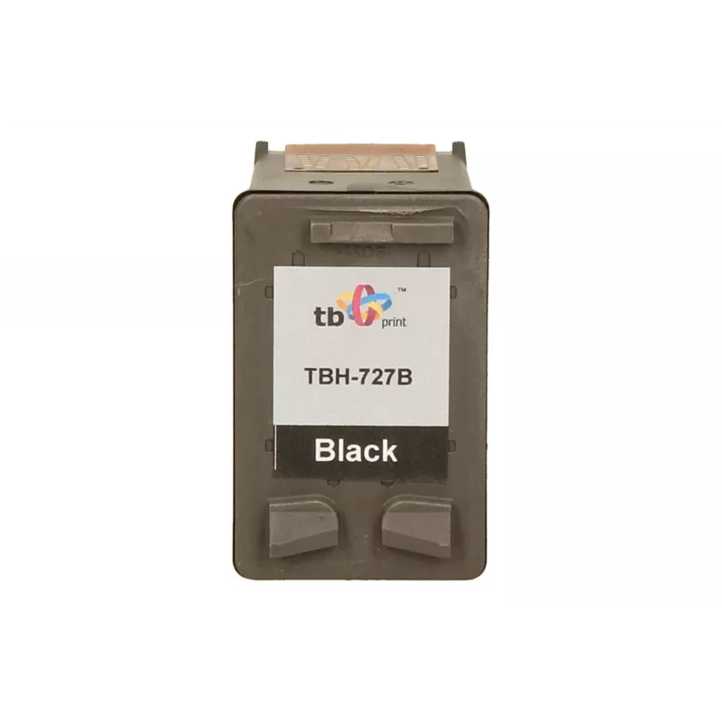 Rašalo kasetė TBH-727B (HP Nr. 27-C8727A) juoda perdirbta
