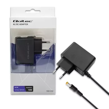 Maitinimo adapteris 10W 5V, 2A, 5,5x2,5 mm kištukas