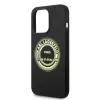 Karl Lagerfeld minkštas silikoninis dėklas RSG Black, skirtas Apple iPhone 14 Pro, KLHCP14LSRSGRCK